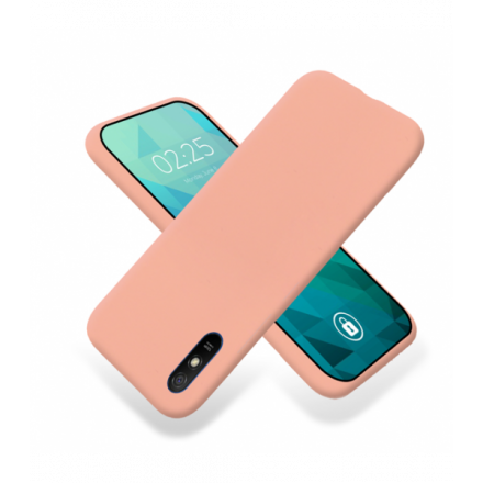 ETUI GUMA SMOOTH NA TELEFON XIAOMI REDMI 9A / REDMI 9AT ŁOSOSIOWY