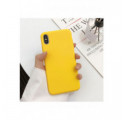 ETUI GUMA SMOOTH NA TELEFON SAMSUNG GALAXY A52 / A52 4G / A52 5G ŻÓŁTY