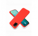 ETUI GUMA SMOOTH NA TELEFON SAMSUNG GALAXY A42 5G CZERWONY