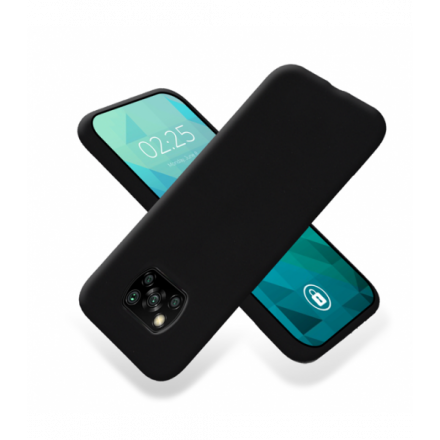 ETUI GUMA SMOOTH NA TELEFON XIAOMI POCO X3 / X3 PRO / X3 NFC CZARNY