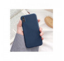 ETUI GUMA SMOOTH NA TELEFON SAMSUNG GALAXY A33 5G GRANATOWY