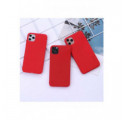 ETUI GUMA SMOOTH NA TELEFON MOTOROLA MOTO G9 / G9 PLAY / E7 PLUS CZERWONY