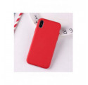 ETUI GUMA SMOOTH NA TELEFON MOTOROLA MOTO G9 / G9 PLAY / E7 PLUS CZERWONY