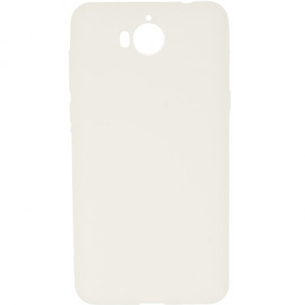 GUMA SMOOTH ETUI NA TELEFON HUAWEI Y5 2017 Y6 2017 BIAŁY