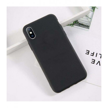 ETUI GUMA SMOOTH NA TELEFON MOTOROLA MOTO G60s CZARNY