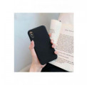 ETUI GUMA SMOOTH NA TELEFON MOTOROLA MOTO G60s CZARNY