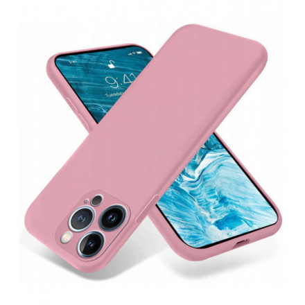 ETUI METALLIC NA TELEFON APPLE IPHONE 13 PRO RÓŻOWY