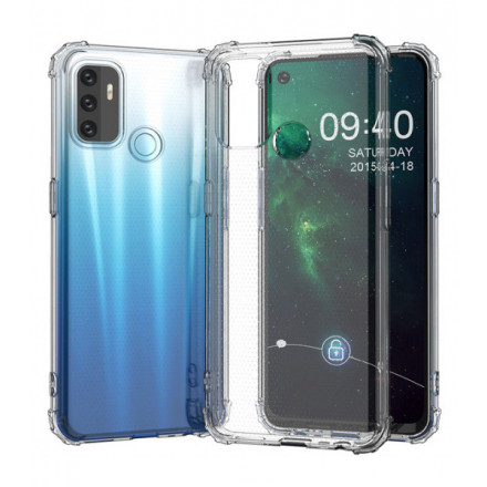 ETUI ANTI-SHOCK NA TELEFON OPPO A32 TRANSPARENTNY