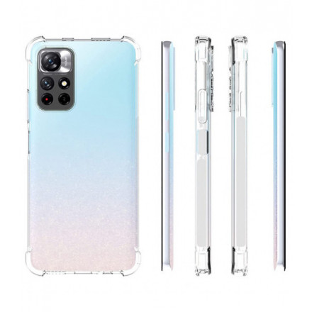 ETUI ANTI-SHOCK NA TELEFON XIAOMI REDMI NOTE 11T / 11T 5G TRANSPARENTNY