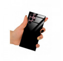 ETUI BLACK CASE GLASS NA TELEFON SAMSUNG GALAXY S22 ULTRA CZARNY