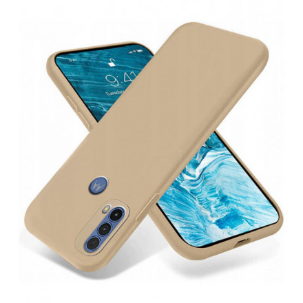 ETUI METALLIC NA TELEFON MOTOROLA MOTO E30 / E40 ZŁOTY