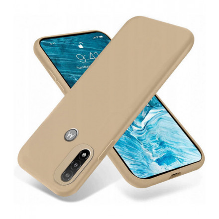 ETUI METALLIC NA TELEFON MOTOROLA MOTO E20 4G ZŁOTY