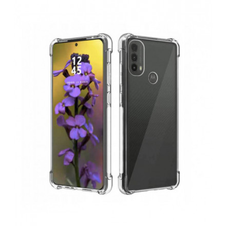 ETUI ANTI-SHOCK NA TELEFON MOTOROLA E30 / E40 / E20S TRANSPARENTNY