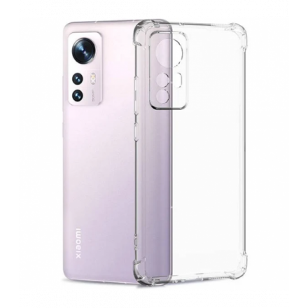 ETUI ANTI-SHOCK NA TELEFON XIAOMI 12 TRANSPARENTNY