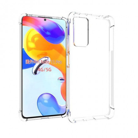 ETUI ANTI-SHOCK NA TELEFON XIAOMI REDMI NOTE 11 PRO 4G TRANSPARENTNY