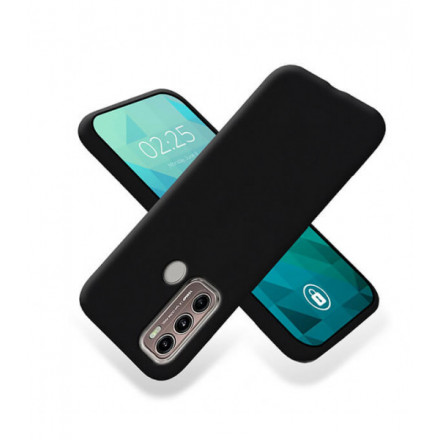 ETUI SMOOTH NA TELEFON MOTOROLA MOTO G60 4G CZARNY