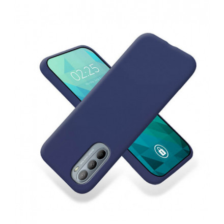 ETUI SMOOTH NA TELEFON MOTOROLA MOTO G31 GRANATOWY