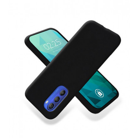 ETUI SMOOTH NA TELEFON MOTOROLA MOTO G51 5G CZARNY