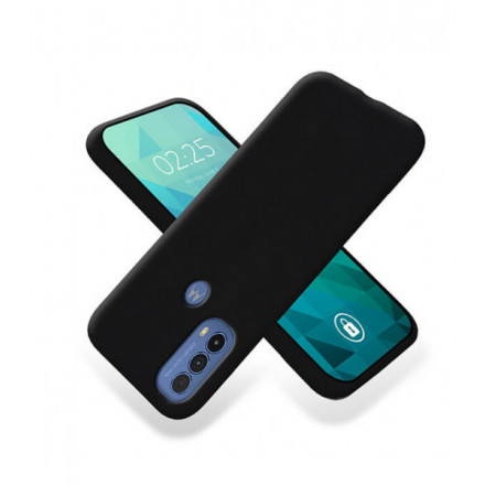 ETUI SMOOTH NA TELEFON MOTOROLA MOTO E30 / E40 CZARNY