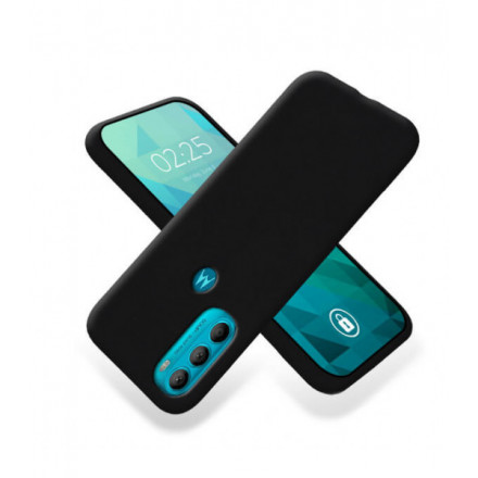 ETUI SMOOTH NA TELEFON MOTOROLA MOTO G71 5G CZARNY