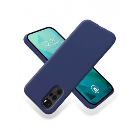 ETUI SMOOTH NA TELEFON MOTOROLA MOTO G22 4G GRANATOWY