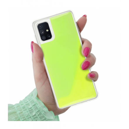 ETUI LIQUID NEON NA TELEFON SAMSUNG GALAXY M51 ZIELONY