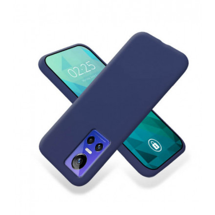 ETUI SMOOTH NA TELEFON REALME GT NEO 3 5G GRANATOWY