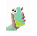 ETUI LIQUID NEON NA TELEFON APPLE IPHONE 13 ZIELONY