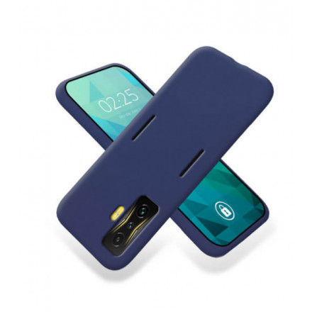 ETUI SMOOTH NA TELEFON XIAOMI POCO F4 GT GRANATOWY