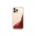 ETUI LIQUID SPARKLE NA TELEFON APPLE IPHONE 11 PRO CZERWONY