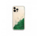 ETUI LIQUID SPARKLE NA TELEFON APPLE IPHONE 12 PRO MAX ZIELONY