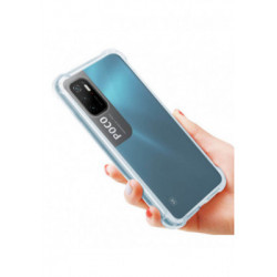 ETUI ANTI-SHOCK NA TELEFON XIAOMI POCO M3 PRO 5G TRANSPARENTNY