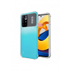 ETUI ANTI-SHOCK NA TELEFON XIAOMI POCO M4 PRO 4G TRANSPARENTNY