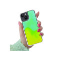 ETUI LIQUID NEON NA TELEFON APPLE IPHONE 14 ZIELONY