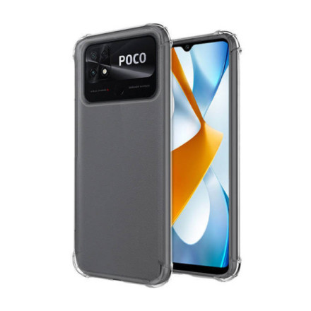 ETUI ANTI-SHOCK NA TELEFON XIAOMI POCO C40 TRANSPARENTNY