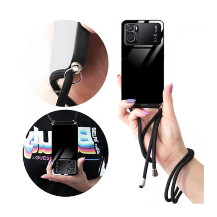 ETUI CROSS GLAM NA TELEFON OPPO K10 PRO 5G BLACK