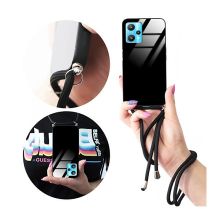 ETUI CROSS GLAM NA TELEFON REALME 9 5G / 9 PRO BLACK