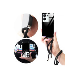 ETUI CROSS GLAM NA TELEFON OPPO RENO 8 5G BLACK