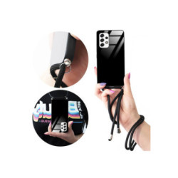 ETUI CROSS GLAM NA TELEFON SAMSUNG GALAXY A53 5G BLACK