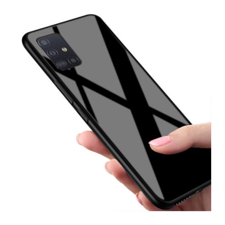 ETUI BLACK CASE GLASS NA TELEFON XIAOMI MI 12 LITE CZARNY