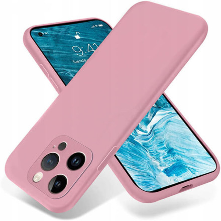 ETUI METALLIC NA TELEFON APPLE IPHONE 14 PRO MAX RÓŻOWY