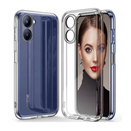 ETUI PROTECT CASE 2mm NA TELEFON REALME C33 TRANSPARENTNY