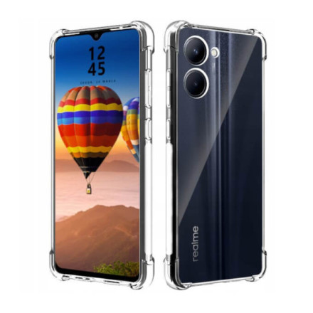 ETUI ANTI-SHOCK NA TELEFON REALME C33 TRANSPARENTNY