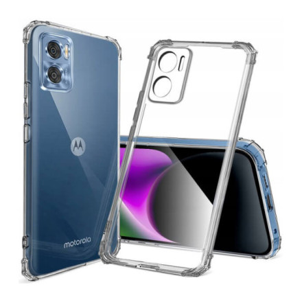 ETUI ANTI-SHOCK NA TELEFON MOTOROLA E13 TRANSPARENTNY