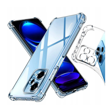 ETUI ANTI-SHOCK NA TELEFON XIAOMI REDMI NOTE 12 PRO 5G TRANSPARENTNY