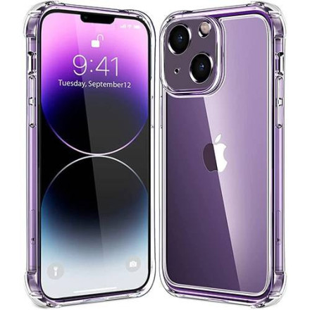 Etui Antishock na Telefon na APPLE IPHONE 15 PLUS Transparentny