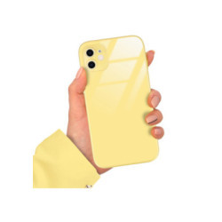 ETUI YELLOW CASE GLASS APPLE IPHONE 11 ST_COL105
