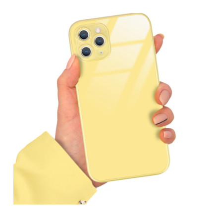 ETUI YELLOW CASE GLASS APPLE IPHONE 11 PRO ST_COL105