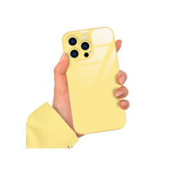 ETUI YELLOW CASE GLASS APPLE IPHONE 13 PRO ST_COL105