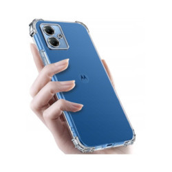 Etui Antishock na Telefon na MOTOROLA G14 Transparentny